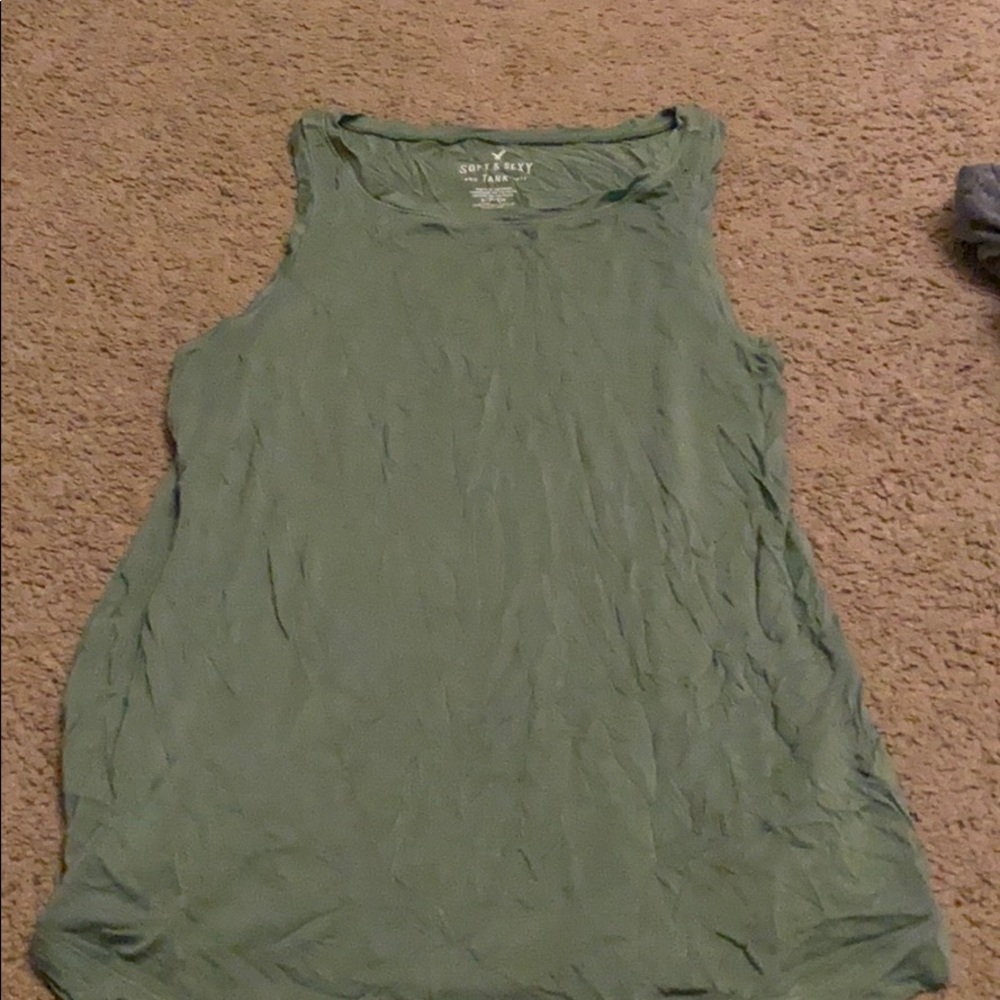 soft american eagle muscle tank